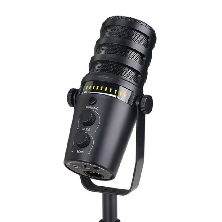 Microfono dinamico cardioide MV7 con supporto da tavolo