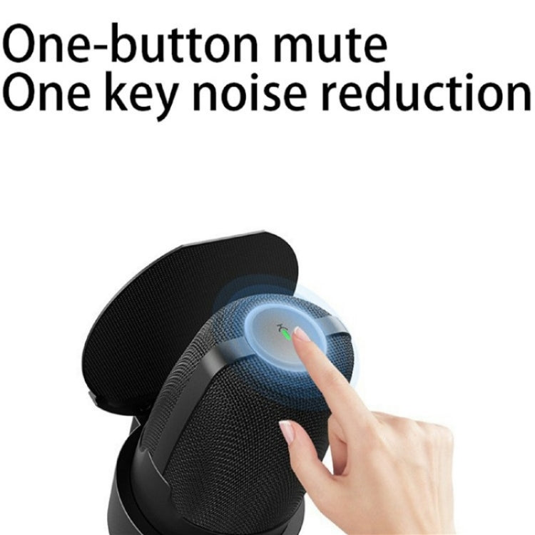 Microfono USB ME9 Microfono da tavolo ENC con riduzione del rumore e luce RGB, ME9