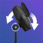 Microfono USB da tavolo ME9 con riduzione rumore e luce RGB