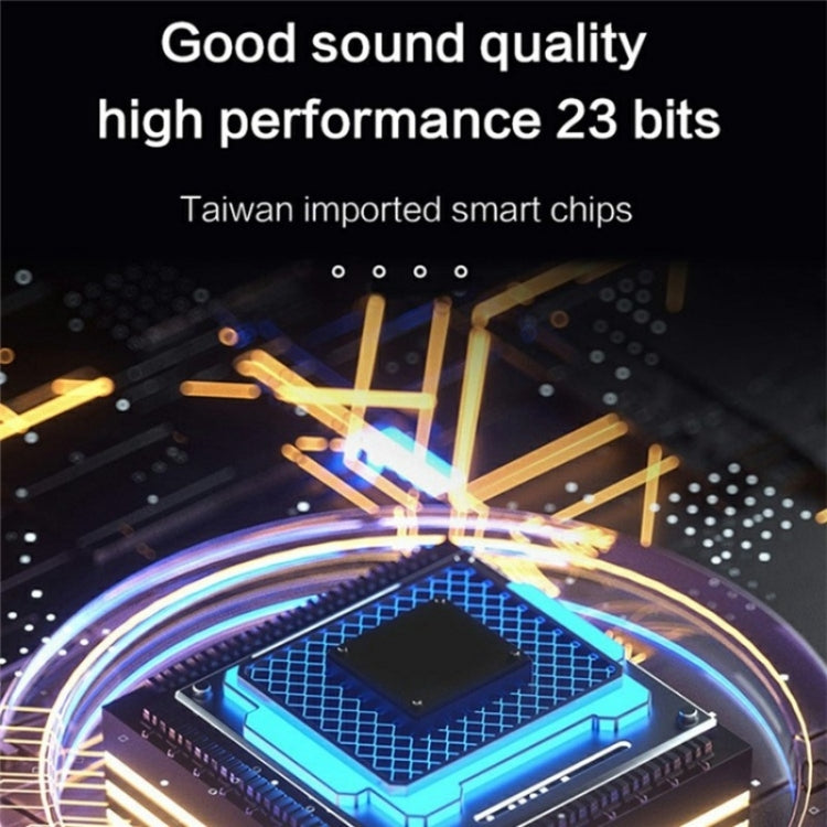 Microfono di registrazione per laptop con interfaccia USB A6 con luce RGB, A6