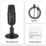 Microfono a condensatore da tavolo MU1000 per registrazioni