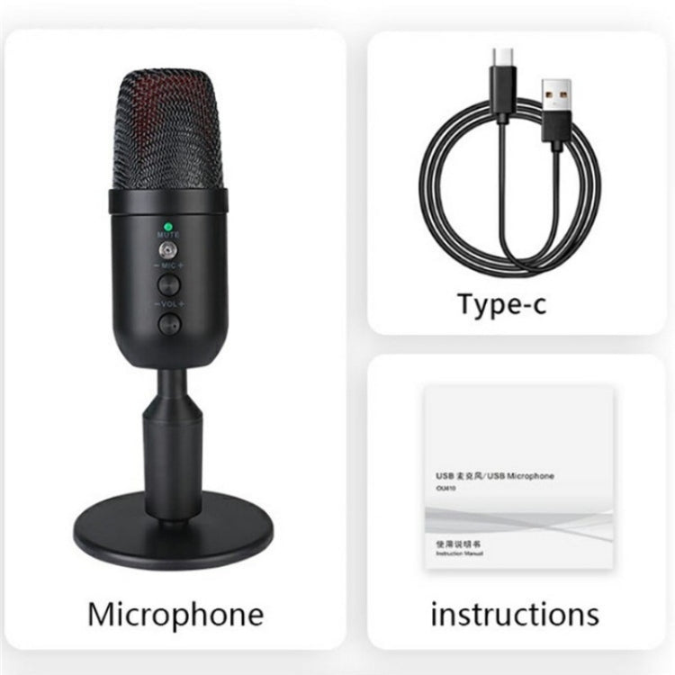 Microfono a condensatore da tavolo MU1000 per registrazioni