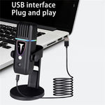 Microfono a condensatore da tavolo PDO-30 per gaming
