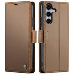 Custodia portafoglio in pelle per Samsung Galaxy A57 5G