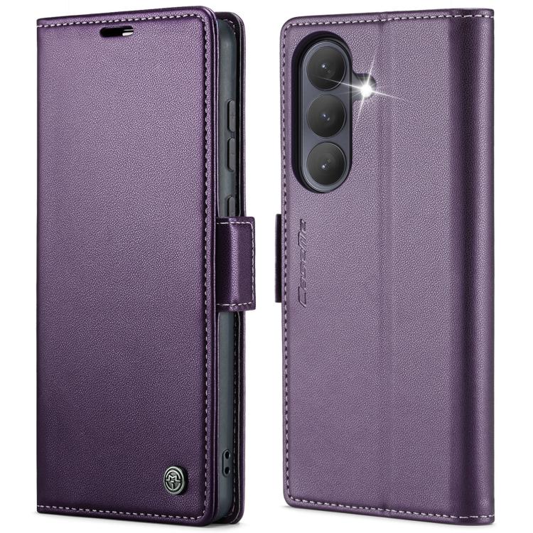 Custodia portafoglio in pelle per Samsung Galaxy S26