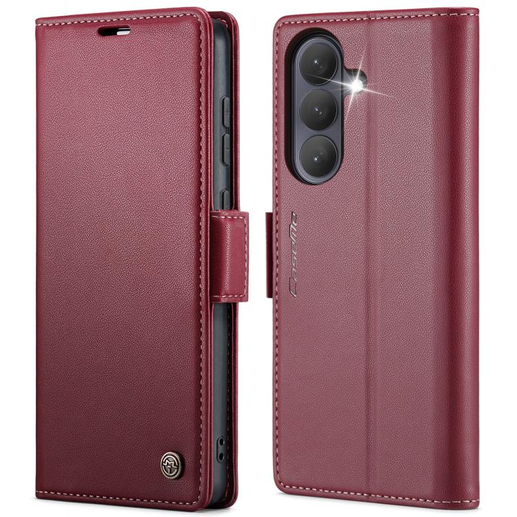 Custodia portafoglio in pelle per Samsung Galaxy S26