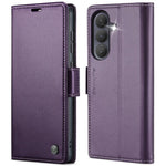 Custodia portafoglio in pelle per Samsung Galaxy S26