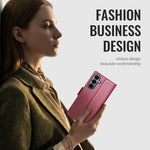 Custodia portafoglio in pelle per Samsung Galaxy S26