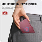 Custodia portafoglio in pelle per Samsung Galaxy S26