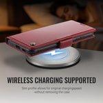 Custodia portafoglio in pelle per Samsung Galaxy S26