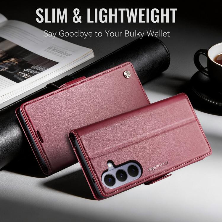 Custodia portafoglio in pelle per Samsung Galaxy S26