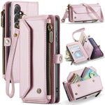 CaseMe C36 custodia portafoglio in pelle per Galaxy S24 FE 5G