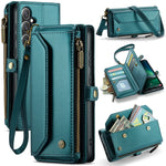 CaseMe C36 custodia portafoglio in pelle per Galaxy S24 FE 5G
