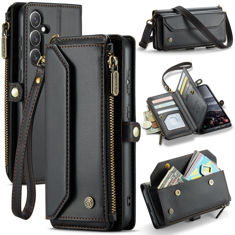 CaseMe C36 custodia portafoglio in pelle per Galaxy S24 FE 5G