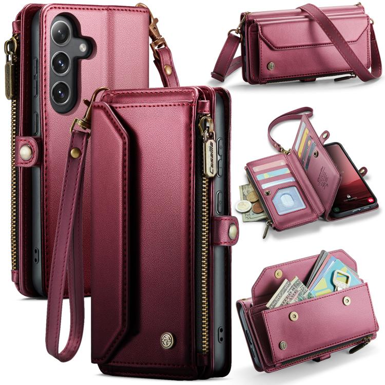 Custodia portafoglio in pelle per Samsung Galaxy S26 5G