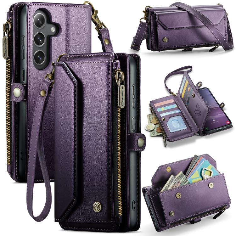Custodia portafoglio in pelle per Samsung Galaxy S26 5G