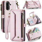 Custodia portafoglio in pelle con RFID per Galaxy Z Fold7