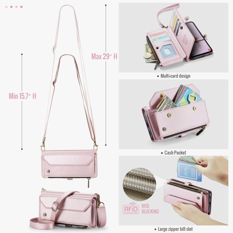 Custodia portafoglio in pelle con RFID per Galaxy Z Fold7