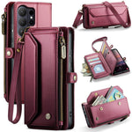 Custodia portafoglio in pelle con RFID per Galaxy Z Fold8 Ultra