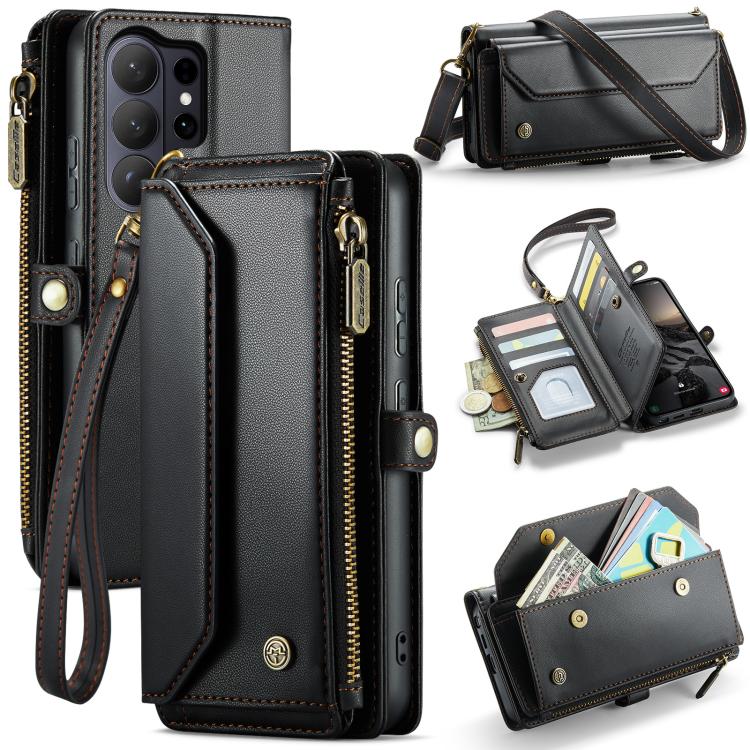 Custodia portafoglio in pelle con RFID per Galaxy Z Fold8 Ultra