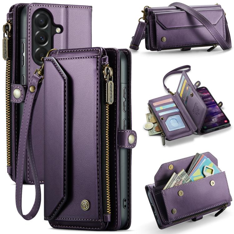 Custodia portafoglio in pelle per Samsung Galaxy S26 5G