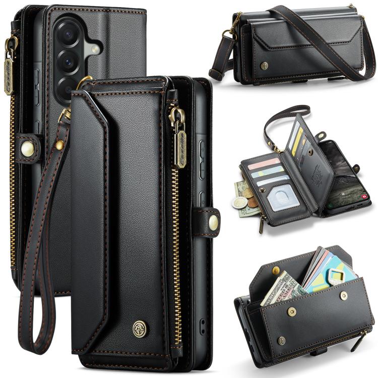 Custodia portafoglio in pelle per Samsung Galaxy S26 5G