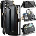 Custodia portafoglio in pelle con RFID per Galaxy Z Fold8 Ultra
