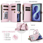 Custodia portafoglio in pelle con RFID per Galaxy Z Fold8 Ultra