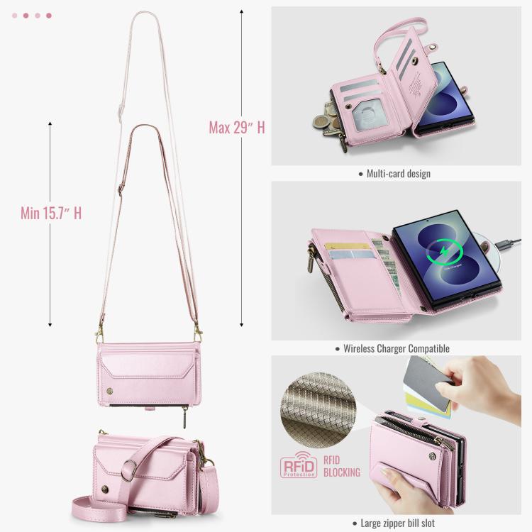 Custodia portafoglio in pelle con RFID per Galaxy Z Fold8 Ultra