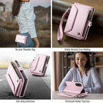 Custodia portafoglio in pelle con RFID per Galaxy Z Fold8 Ultra