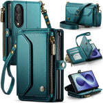 Custodia portafoglio in pelle con RFID per Galaxy Z Fold8 Ultra