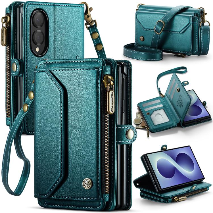 Custodia portafoglio in pelle con RFID per Galaxy Z Fold8 Ultra