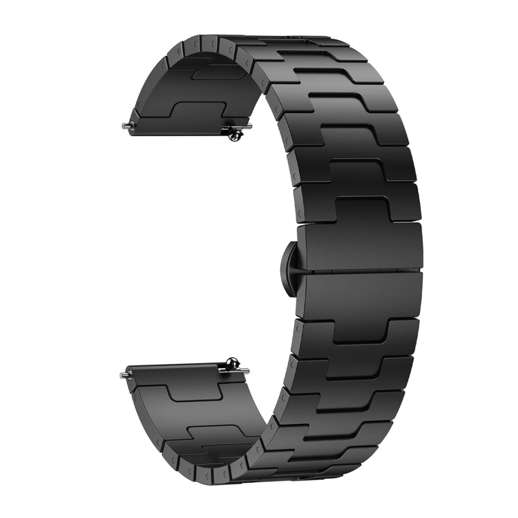 Cinturino in lega di titanio da 22 mm in metallo Nero Per Huawei Watch GT2 Pro