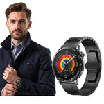 Cinturino in lega di titanio da 22 mm in metallo Nero Per Huawei Watch GT2 Pro