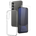 Custodia in TPU NORTHJO con pellicola per schermo e obiettivo, supporta lo sblocco tramite impronta digitale, For Samsung Galaxy S26+ 5G, For Samsung Galaxy S26 Ultra 5G, For Samsung Galaxy S26 5G, For Samsung Galaxy S25 Edge 5G, For Samsung Galaxy S25...