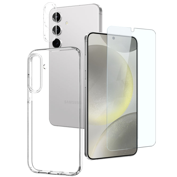 Custodia in TPU NORTHJO con pellicola per schermo e obiettivo, supporta lo sblocco tramite impronta digitale, For Samsung Galaxy S26+ 5G, For Samsung Galaxy S26 Ultra 5G, For Samsung Galaxy S26 5G, For Samsung Galaxy S25 Edge 5G, For Samsung Galaxy S25...