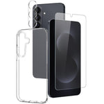 Custodia in TPU NORTHJO con pellicola per schermo e obiettivo, supporta lo sblocco tramite impronta digitale, For Samsung Galaxy S26+ 5G, For Samsung Galaxy S26 Ultra 5G, For Samsung Galaxy S26 5G, For Samsung Galaxy S25 Edge 5G, For Samsung Galaxy S25...