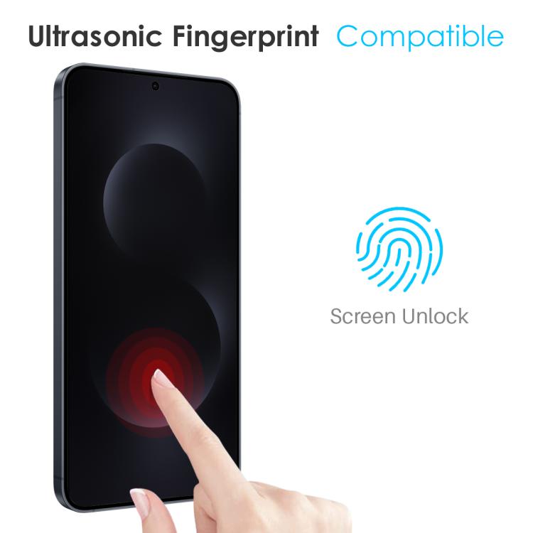 Custodia in TPU NORTHJO con pellicola per schermo e obiettivo, supporta lo sblocco tramite impronta digitale, For Samsung Galaxy S26+ 5G, For Samsung Galaxy S26 Ultra 5G, For Samsung Galaxy S26 5G, For Samsung Galaxy S25 Edge 5G, For Samsung Galaxy S25...