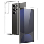 Custodia in TPU NORTHJO con pellicola per schermo, supporto sblocco tramite impronta digitale, For Samsung Galaxy S26+ 5G, For Samsung Galaxy S26 Ultra 5G, For Samsung Galaxy S26 5G, For Samsung Galaxy S25 Edge 5G, For Samsung Galaxy S25 5G            ...