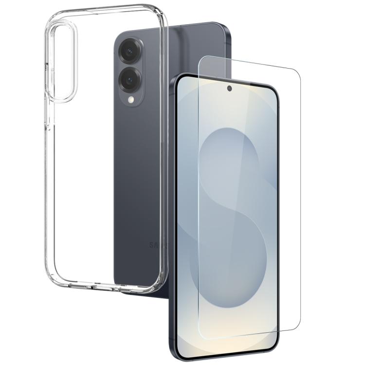 Custodia in TPU NORTHJO con pellicola per schermo, supporto sblocco tramite impronta digitale, For Samsung Galaxy S26+ 5G, For Samsung Galaxy S26 Ultra 5G, For Samsung Galaxy S26 5G, For Samsung Galaxy S25 Edge 5G, For Samsung Galaxy S25 5G            ...