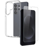 Custodia in TPU NORTHJO con pellicola per schermo, supporto sblocco tramite impronta digitale, For Samsung Galaxy S26+ 5G, For Samsung Galaxy S26 Ultra 5G, For Samsung Galaxy S26 5G, For Samsung Galaxy S25 Edge 5G, For Samsung Galaxy S25 5G            ...