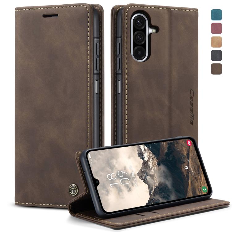 CaseMe 013 Custodia multifunzionale in pelle con flip orizzontale, For Galaxy A26 5G, For Galaxy A36 5G, For Galaxy S25 5G, For Galaxy S25+ 5G
