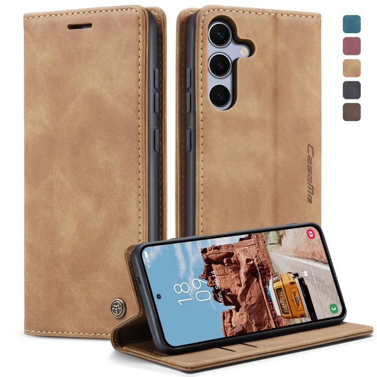 CaseMe 013 Custodia multifunzionale in pelle con flip orizzontale, For Galaxy A26 5G, For Galaxy A36 5G, For Galaxy S25 5G, For Galaxy S25+ 5G