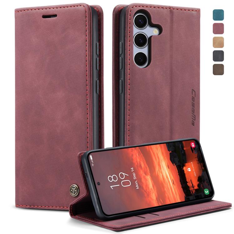 CaseMe 013 Custodia multifunzionale in pelle con flip orizzontale, For Galaxy A26 5G, For Galaxy A36 5G, For Galaxy S25 5G, For Galaxy S25+ 5G