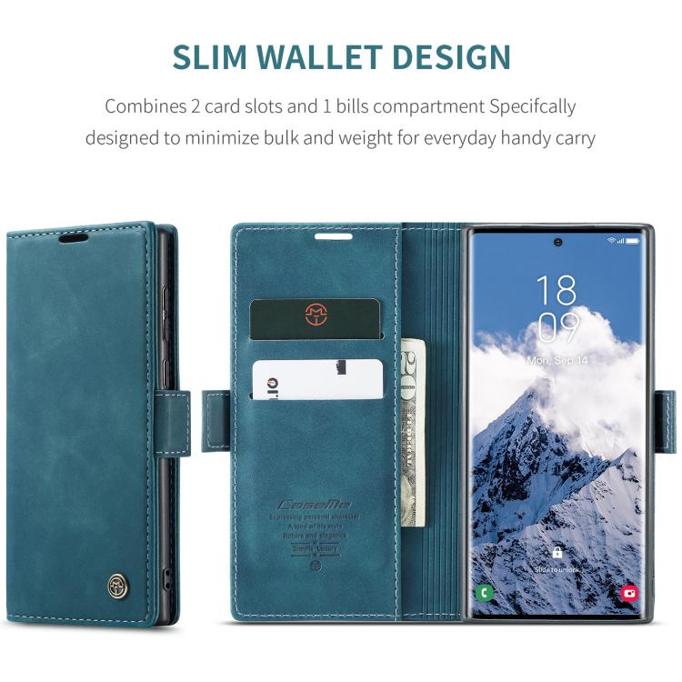 CaseMe 013 Custodia multifunzionale in pelle con flip orizzontale, For Galaxy S25 Ultra 5G, For Galaxy A07 / A06