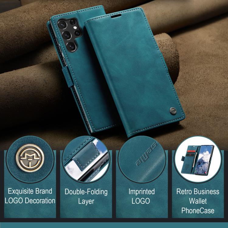 CaseMe 013 Custodia multifunzionale in pelle con flip orizzontale, For Galaxy S25 Ultra 5G, For Galaxy A07 / A06