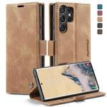 CaseMe 013 Custodia multifunzionale in pelle con flip orizzontale, For Galaxy S25 Ultra 5G, For Galaxy A07 / A06