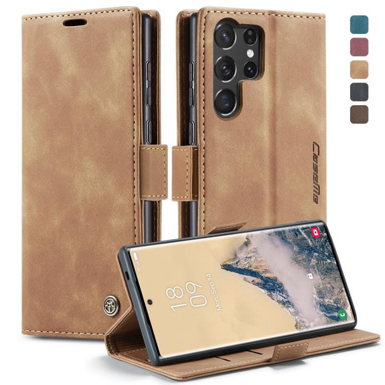 CaseMe 013 Custodia multifunzionale in pelle con flip orizzontale, For Galaxy S25 Ultra 5G, For Galaxy A07 / A06