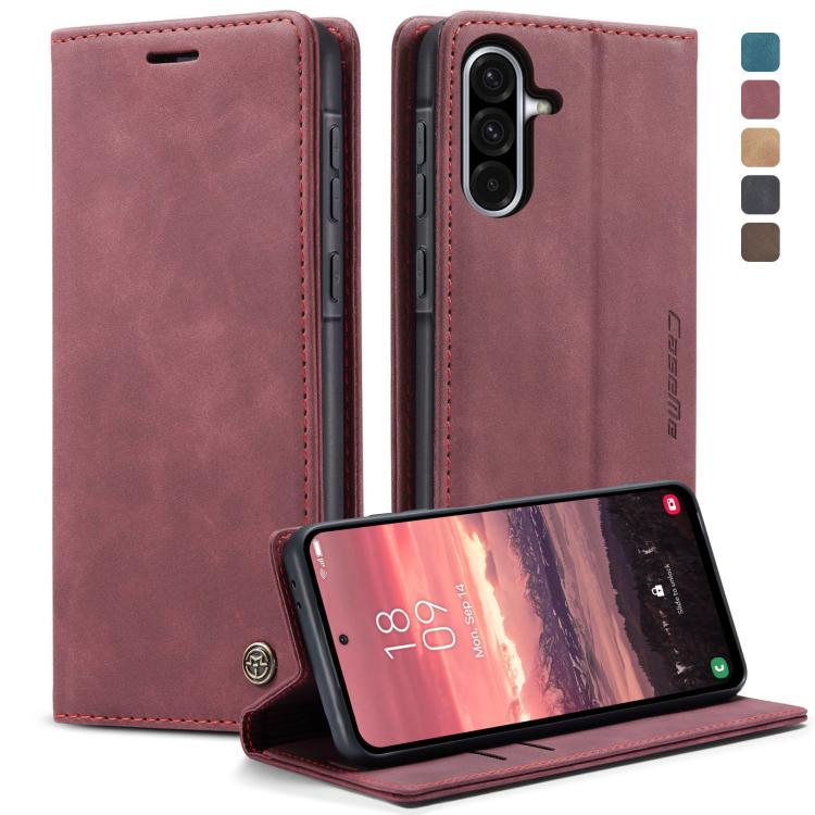 CaseMe 013 Custodia multifunzionale in pelle con flip orizzontale, For Galaxy A26 5G, For Galaxy A36 5G, For Galaxy S25 5G, For Galaxy S25+ 5G