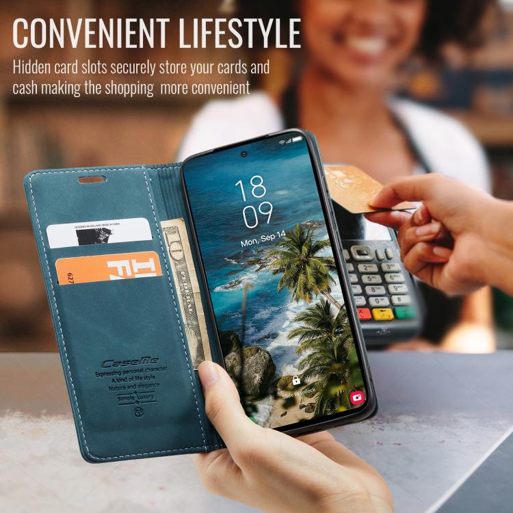 CaseMe 013 Custodia multifunzionale in pelle con flip orizzontale, For Galaxy A57 5G, For Galaxy A37 5G, For Galaxy A27 5G, For Galaxy S25 FE 5G
